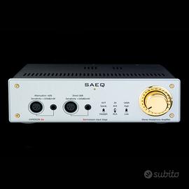Amplificatore saeq HYPERION Ge x cuffie raal e non
