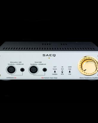 Amplificatore saeq HYPERION Ge x cuffie raal e non