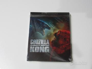 GODZILLA vs KONG dvd 4K Ultra HD + Blu Ray, NUOVO