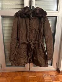 Giubbotto Piumino Max Mara Weekend marrone