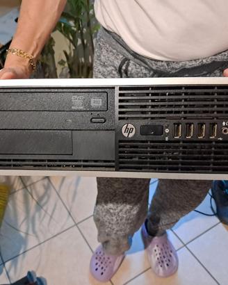 Computer HP con monitor Dell