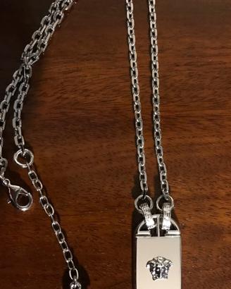 Versace collana con ciondolo originale