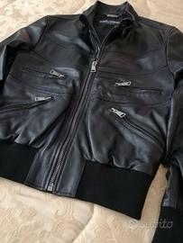 Dolce & Gabbana Giacca In Pelle uomo Tg.46