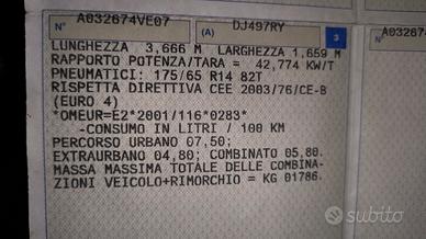 pneumatici estivi auto C2 usati con cerchi inclusi