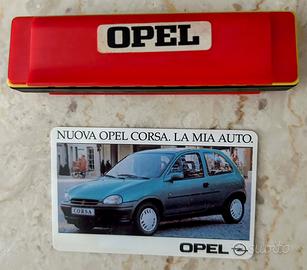 Gadget armonica Opel più calendarietto 1994