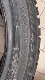 treno gomme invernali Fiat 500e