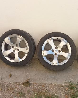 SET 4 CERCHI IN LEGA 17" Peugeot 3008