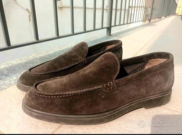 Mocassini uomo SPADA Roma camoscio testa di moro44