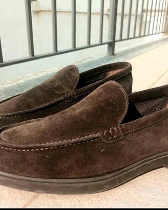 Mocassini uomo SPADA Roma camoscio testa di moro44