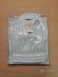 Vestaglia da notte in seta Oscar bianca XL