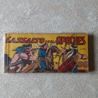 Fumetto originale "L'assalto degli Apaches"