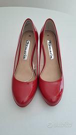 Scarpe tacco Rosso laccato Tamaris