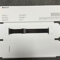 Cinturino Apple Watch maglia milanese grafite