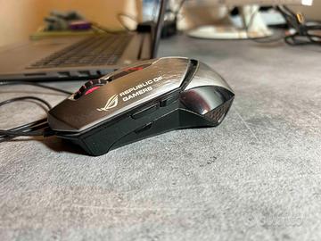 Mouse gaming Asus ROG GX1000 Eagle Eye alluminio