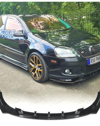 SPOILER LIP VOLKSWAGEN VW GOLF 5 GTI 03-08 NERO LU