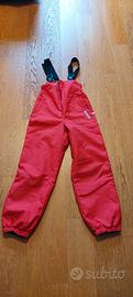 Pantaloni da sci bambino/a taglia 38