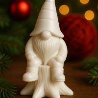 Gnomo Natalizio in Resina 3D