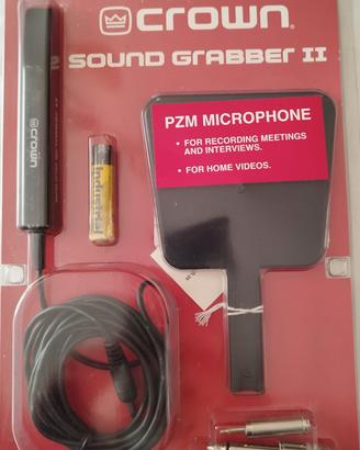 Microfono crown suond grabber II PZM