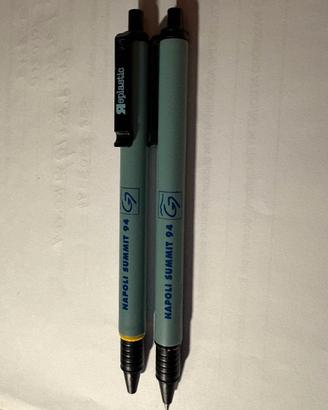Gadget esclusivo-Penna e Matita G7 Napoli 1994