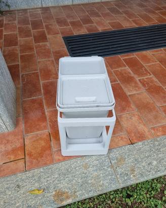 cestello raccolta differenziata estraibile ikea