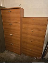 Scarpiere color legno