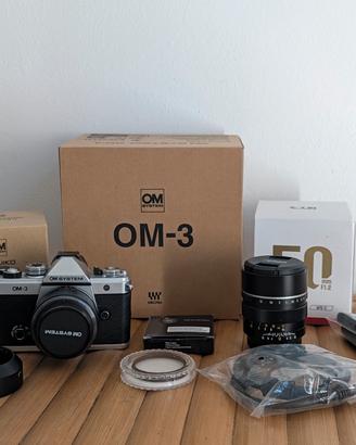 OM-3 Mirrorless, Reflex, Olympus