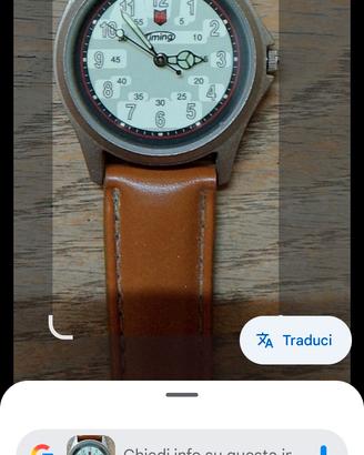 orologio militare uomo timing 