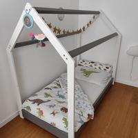 Letto Montessoriano Cuoricini 