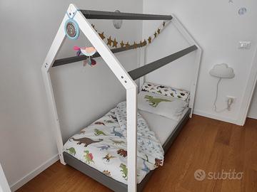 Letto Montessoriano Cuoricini 