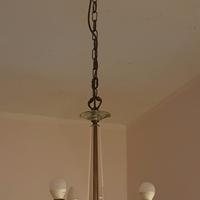 Lampadario arte povera