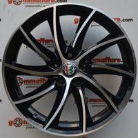 4 cerchi lega alfa romeo giulia r18 lt761
