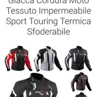 Giacca moto tg XL colore Black