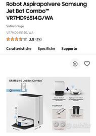 robot aspirapolvere Samsung  combi