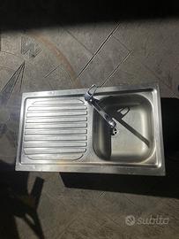 Lavello cucina in acciaio inox
