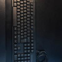 Tastiera PC cablata con tastierino numerico