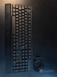 Tastiera PC cablata con tastierino numerico