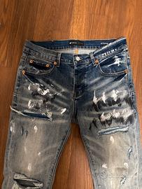 Jeans Purple Taglia S