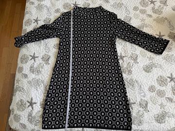Vestito Kontatto nero/argento