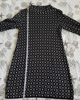 Vestito Kontatto nero/argento