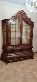 Mobile vetrina olandese in stile barocchetto