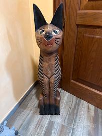 Gatto etnico porta cd