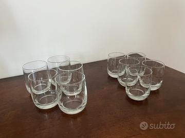 Bicchieri acqua e vino.