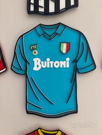 Quadro Poster 3D Napoli