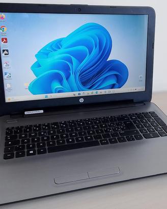 Hp G4 15.6" 4 core/w11/SSD+batteria nuovi