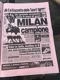 Giornale Calcio Ristampa Maggio1979Milan Campione
