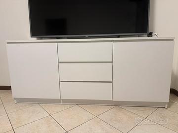 Mobile tv / Credenza 2 ante e 3 cassetti bianco