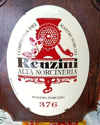 insegna Renzini pubblicitaria 