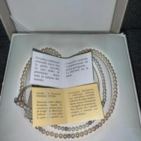 Collana+Bracciale di perle Oriente della Miluna