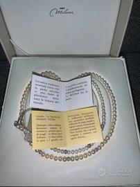 Collana+Bracciale di perle Oriente della Miluna