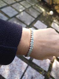 3 bracciali in acciaio Vestopazzo